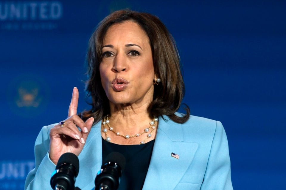 Kamala Harris  estancada en su crecimiento en las encuestas